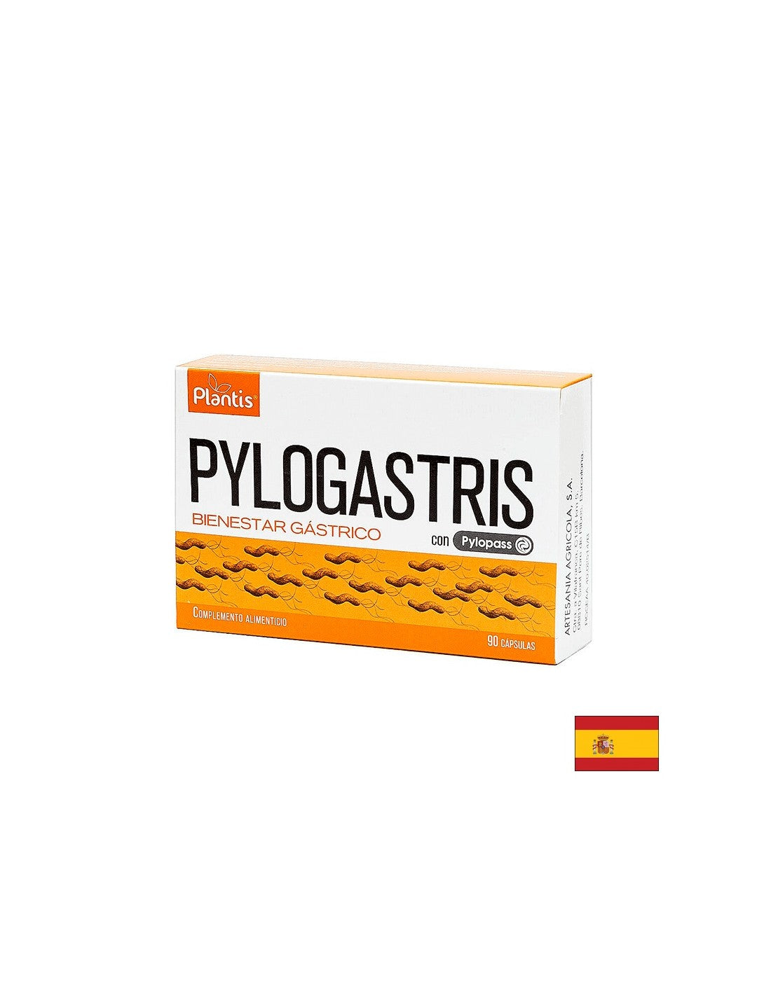 Intestinal Health - Pylogastris - Probiotic (L. Reuteri) 100mg & Calcium 135mg & Magnesium 28mg, 90 Capsules
