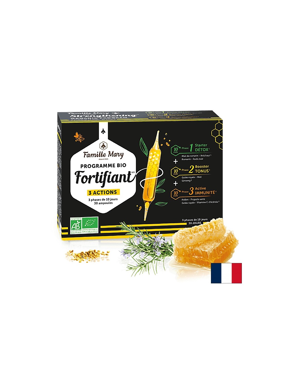 Program BIO Fortifant / 30-day BIO program for detoxification and strengthening of the body, 30 pcs. ampoules for drinking
