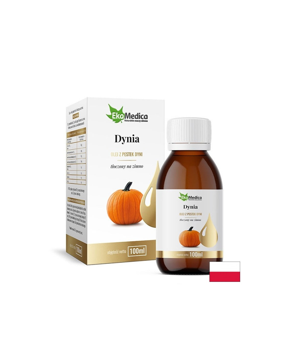 Pumpkin seed oil (cold pressed), 100 ml