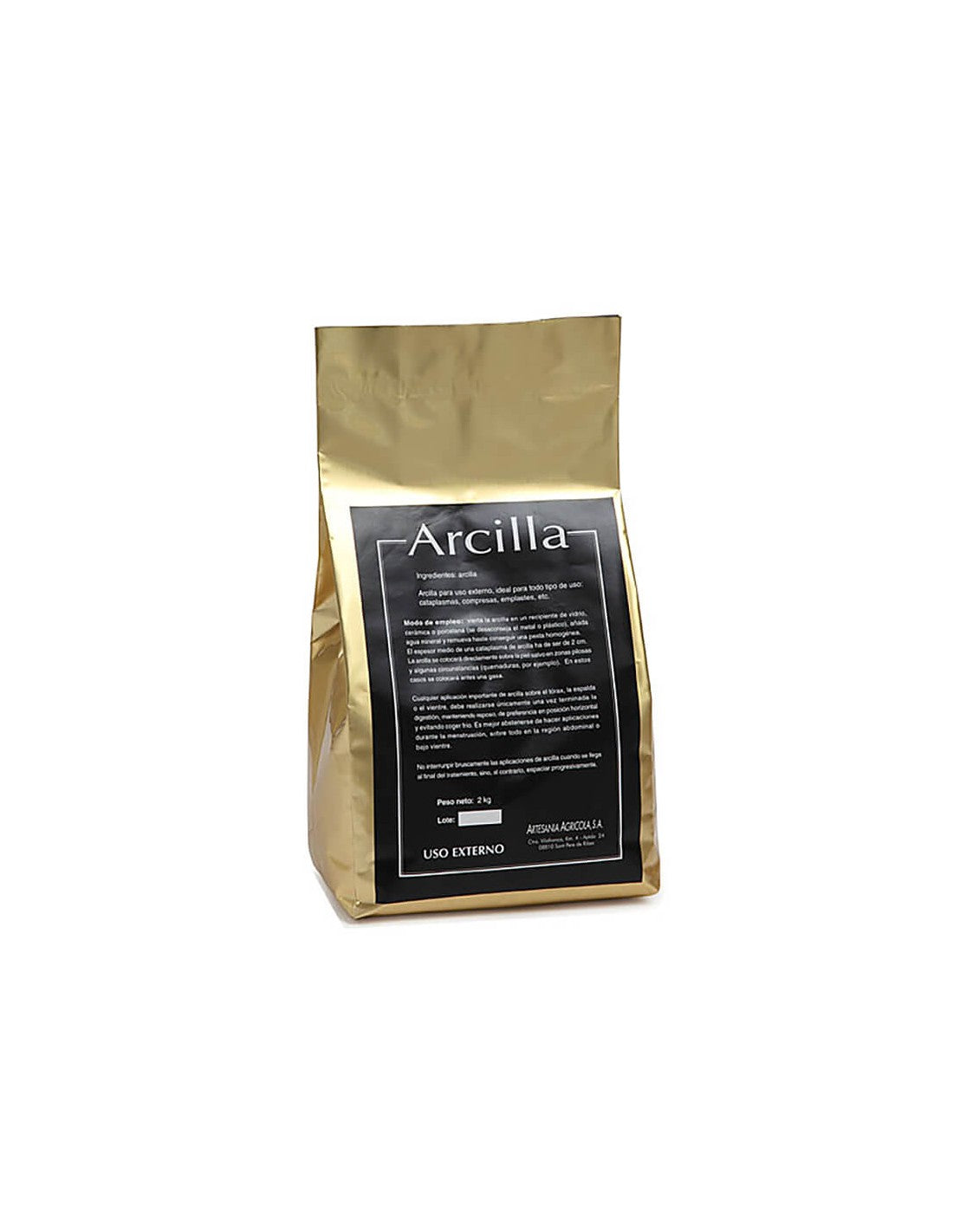Arcilla - Healing clay powder, 2 kg Artesania