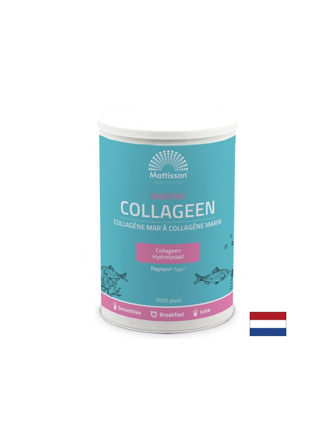 Fish collagen type I - Marine Collagen Peptan, 300 g powder