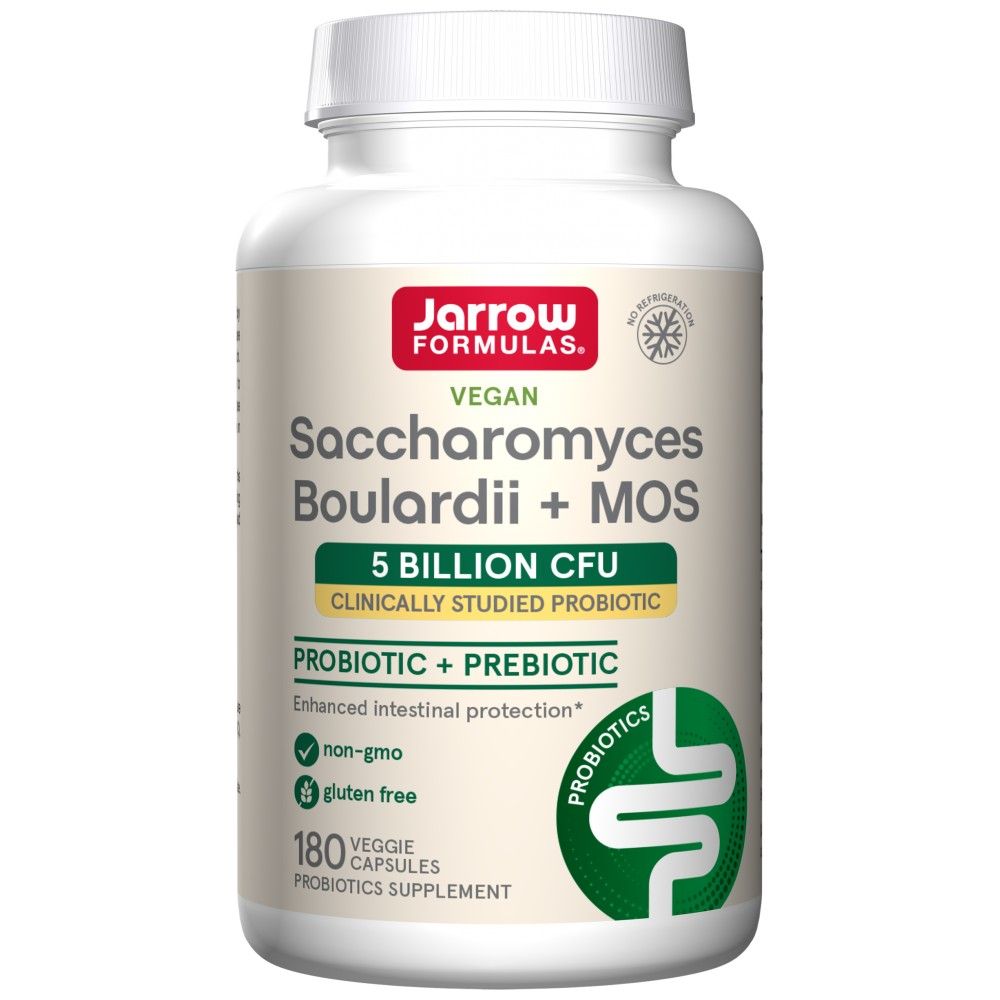 Saccharomyces Boulardii + MOS - 180 capsules