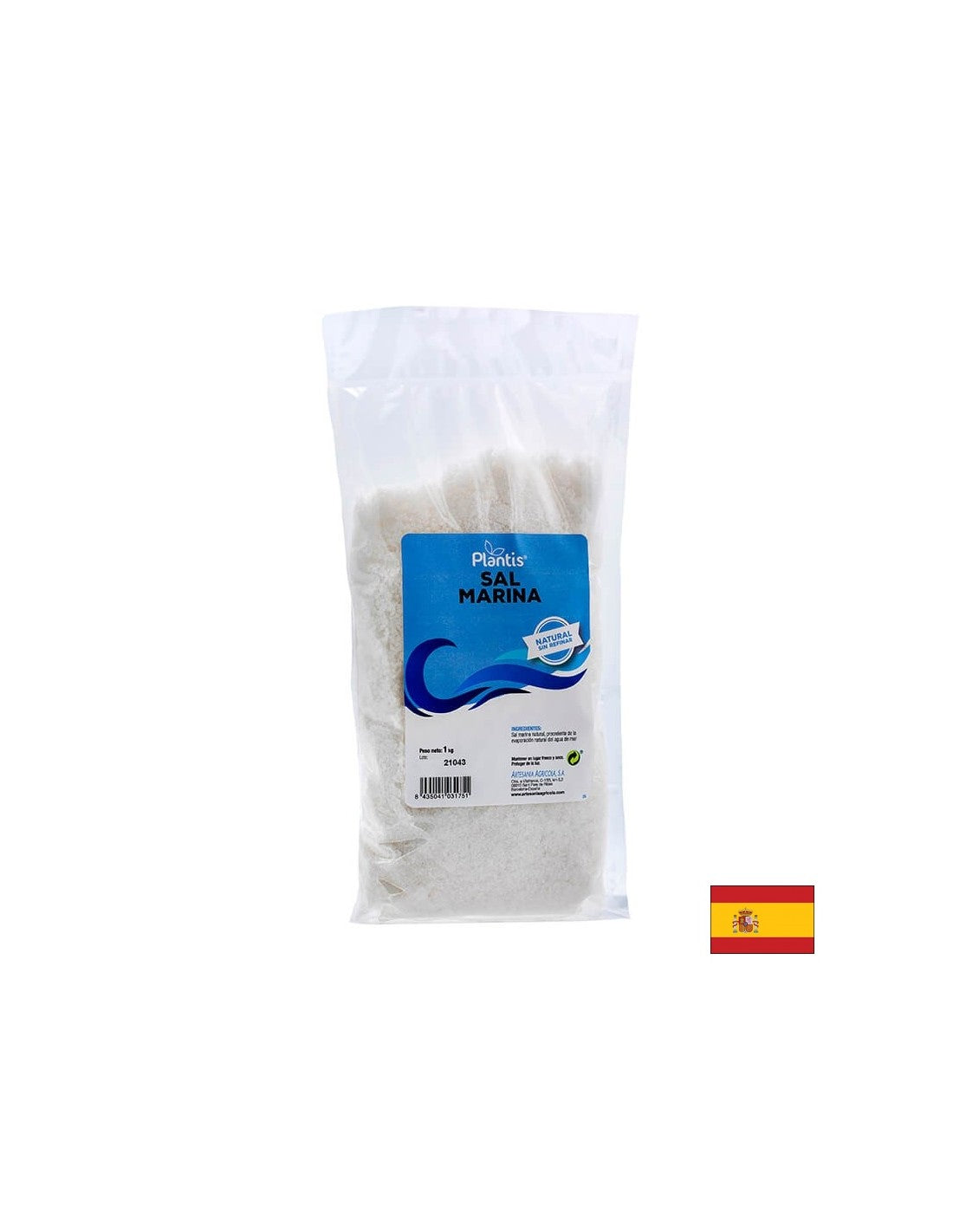 Natierlech Mier Salz - Sala Marina Planzis®, 1 kg