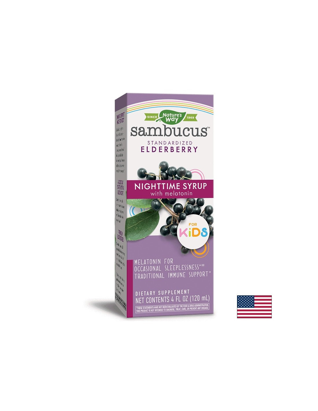 „Sambucus“ vaikams naktinis sirupas 120 ml - 120 ml