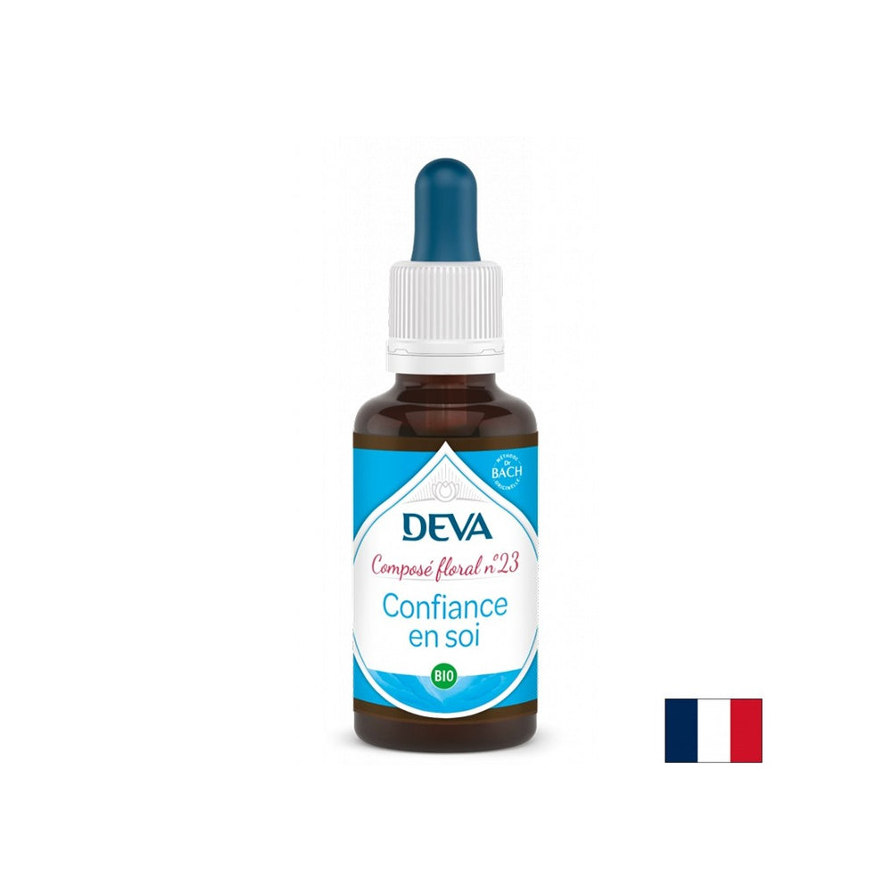 Self-confidence, floral essences, Bach drops No. 23, 30 ml