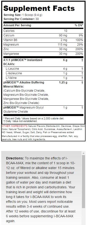 I-BCAA Max 282 gramów