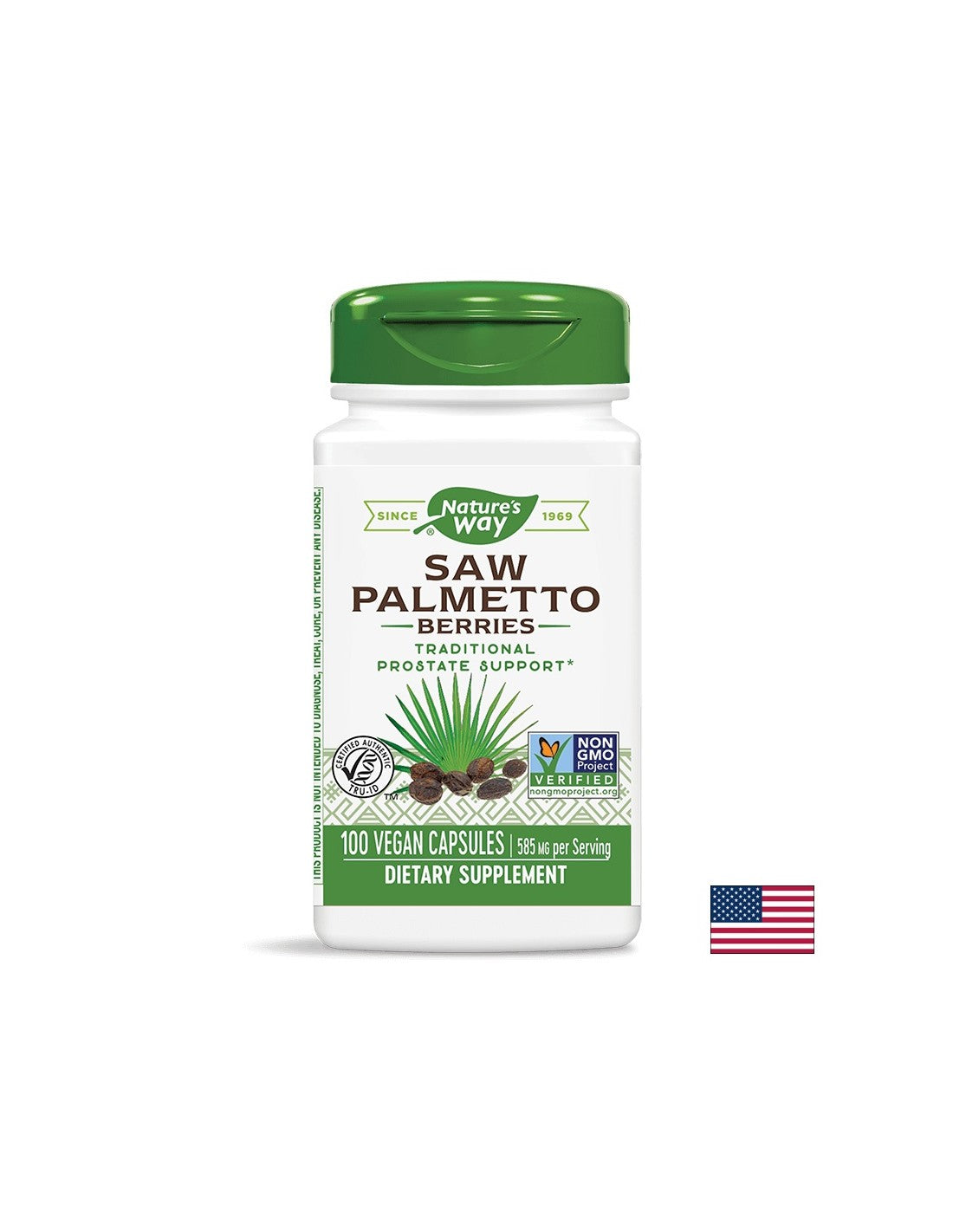 Saw Palmetto (berry) 585 mg - 100 capsules