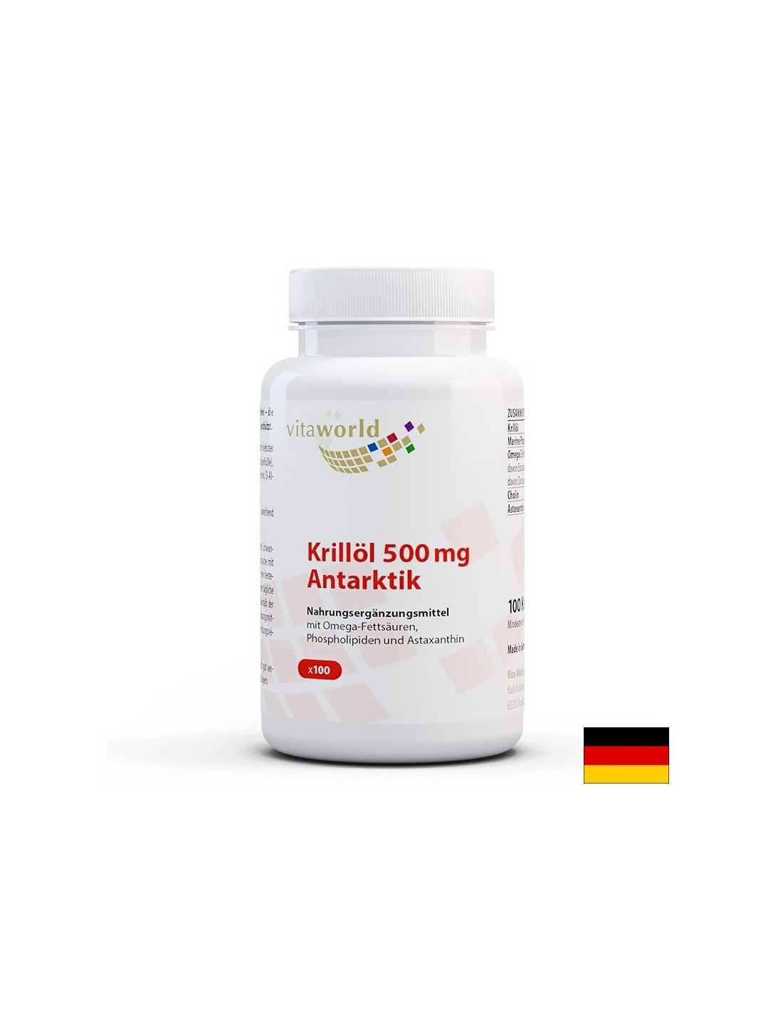 Cardiovasculair systeem - Antarctische vleugels, 500 mg x 100 capsules