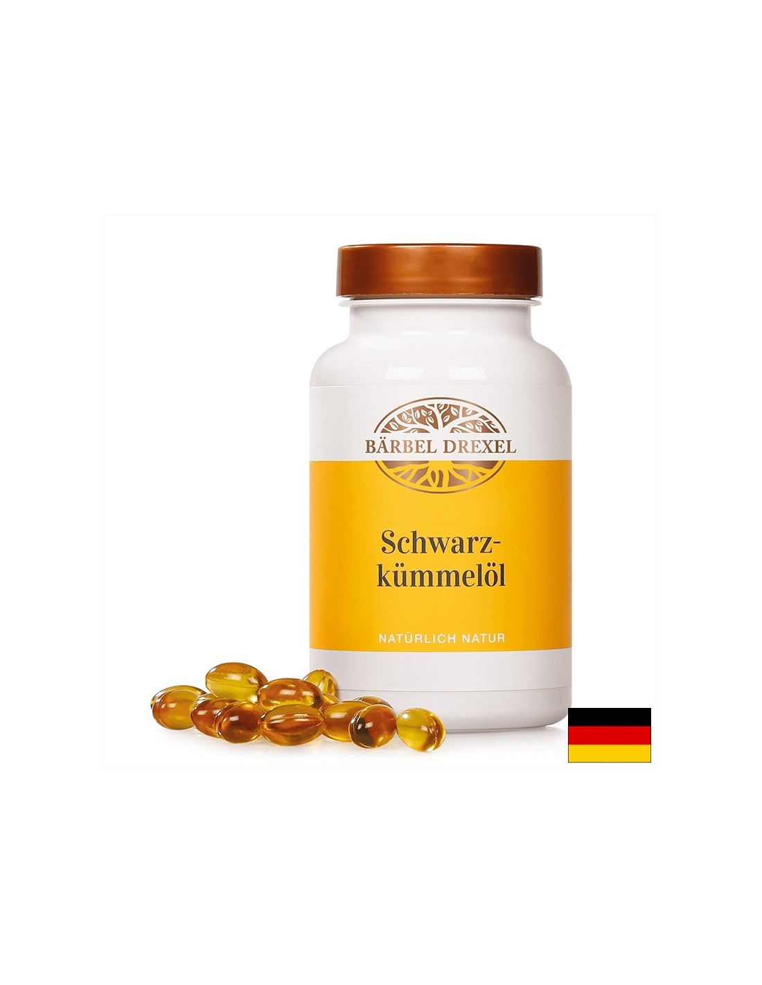 Schwarzkümmelöl/ Black cumin /oil/, 190 capsules Bärbel Drexel