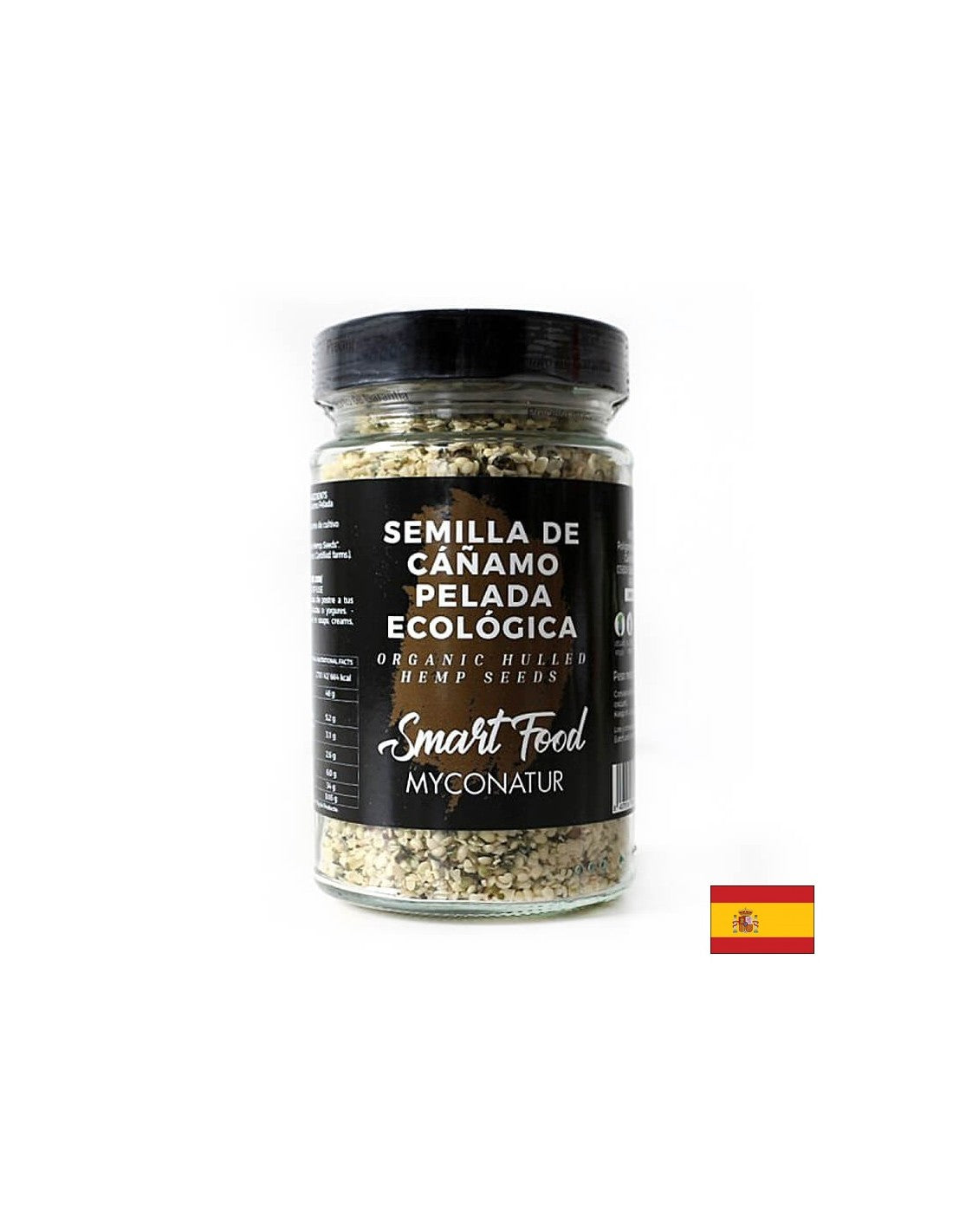 Semilla de cáñamo ecológica pelada - Semilla de canamo pelada, Bio, 200 g <tc>Myconatur</tc>