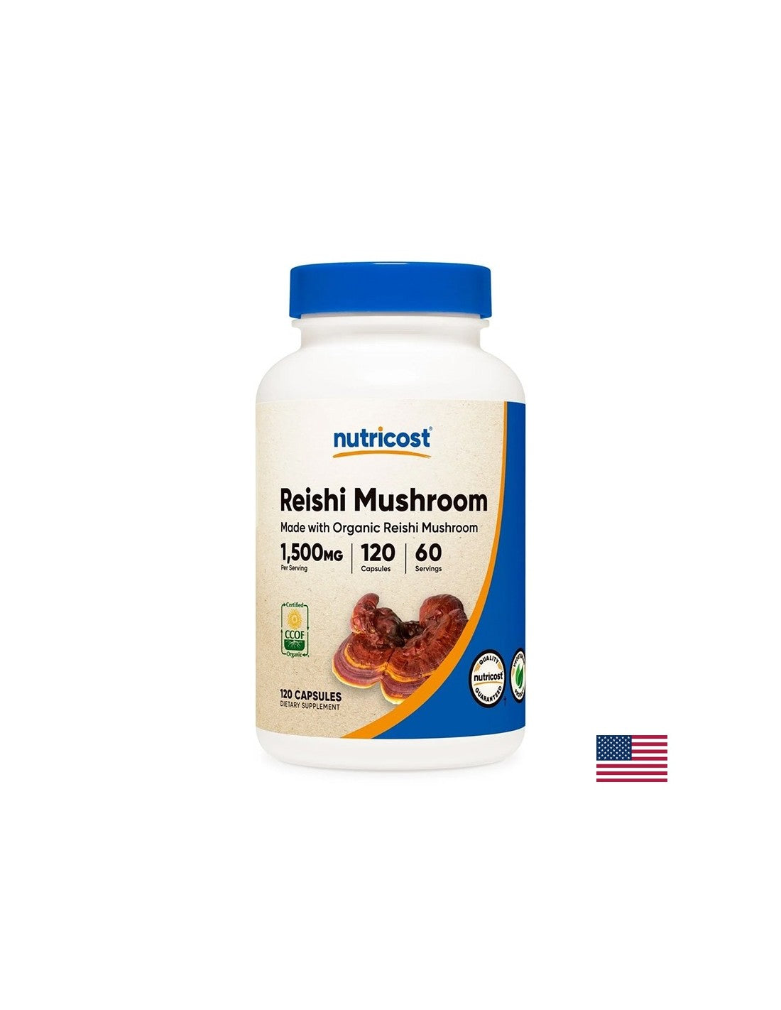 Strong immunity, energy and tone - Reishi, 750 mg x 120 capsules