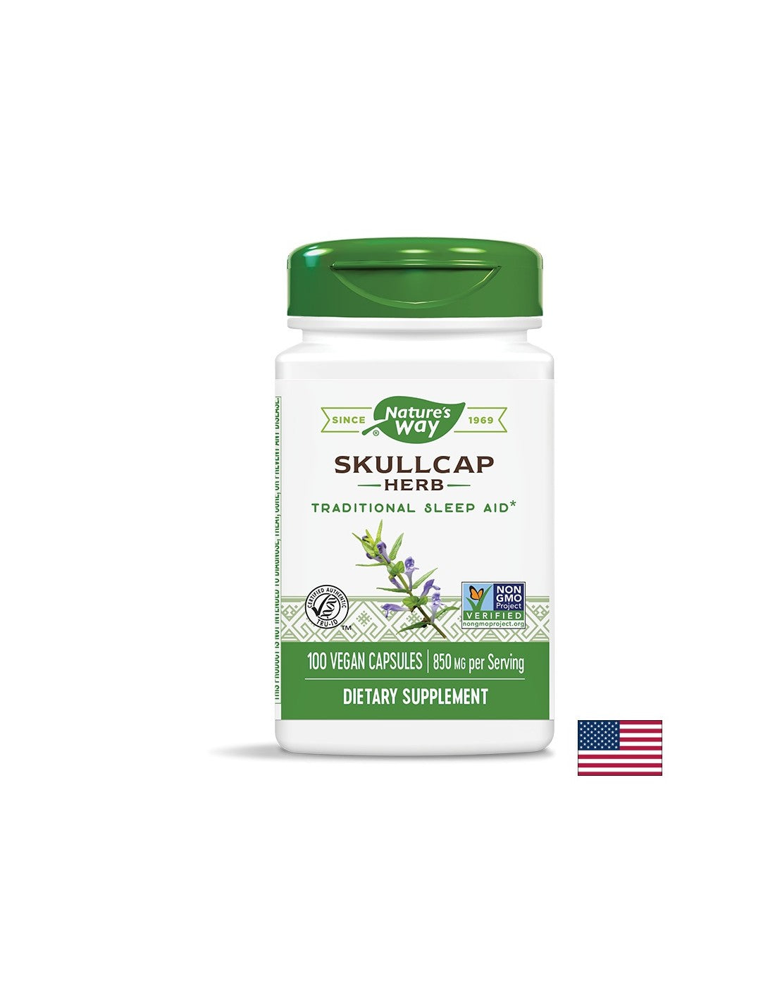 Scullcap 425 mg - 100 capsules