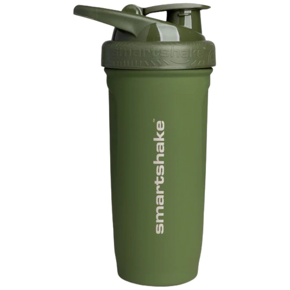 Smart Reinforce Stainless Steel Shaker | Army Green - 900 ml