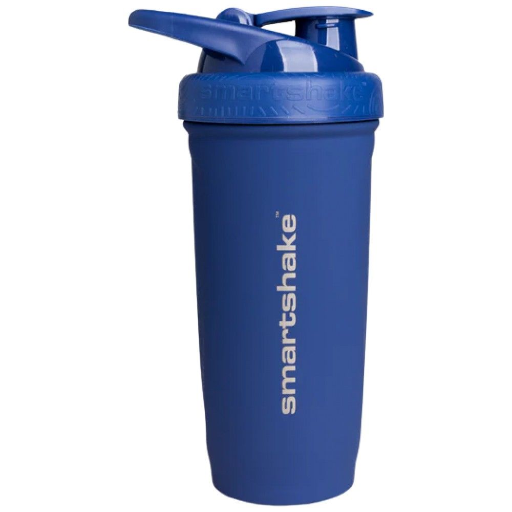 Smart Reinforce Stainless Steel Shaker | Navy Blue - 900 ml