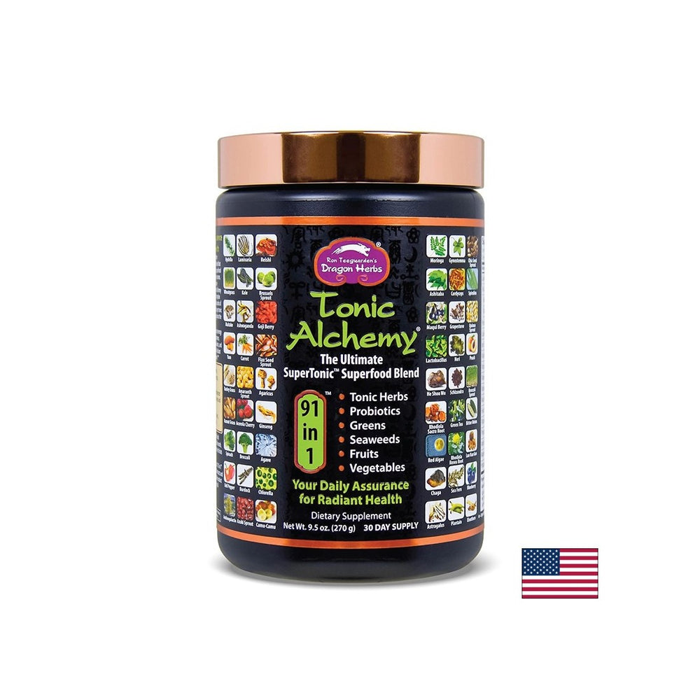 Superfood blend for tone and energy - Tonic Alchemy, 270 g powder