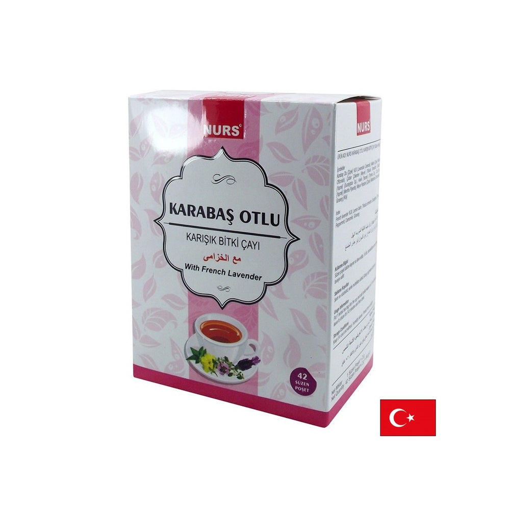 Mixed herbal tea with French lavender - against stress and insomnia, 42 filter bags
