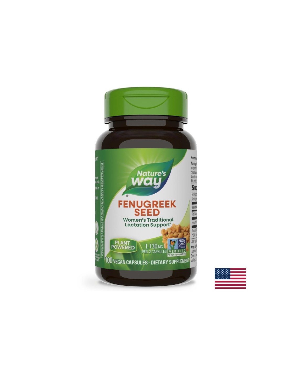 Fenugreek 610 mg - 100 capsules