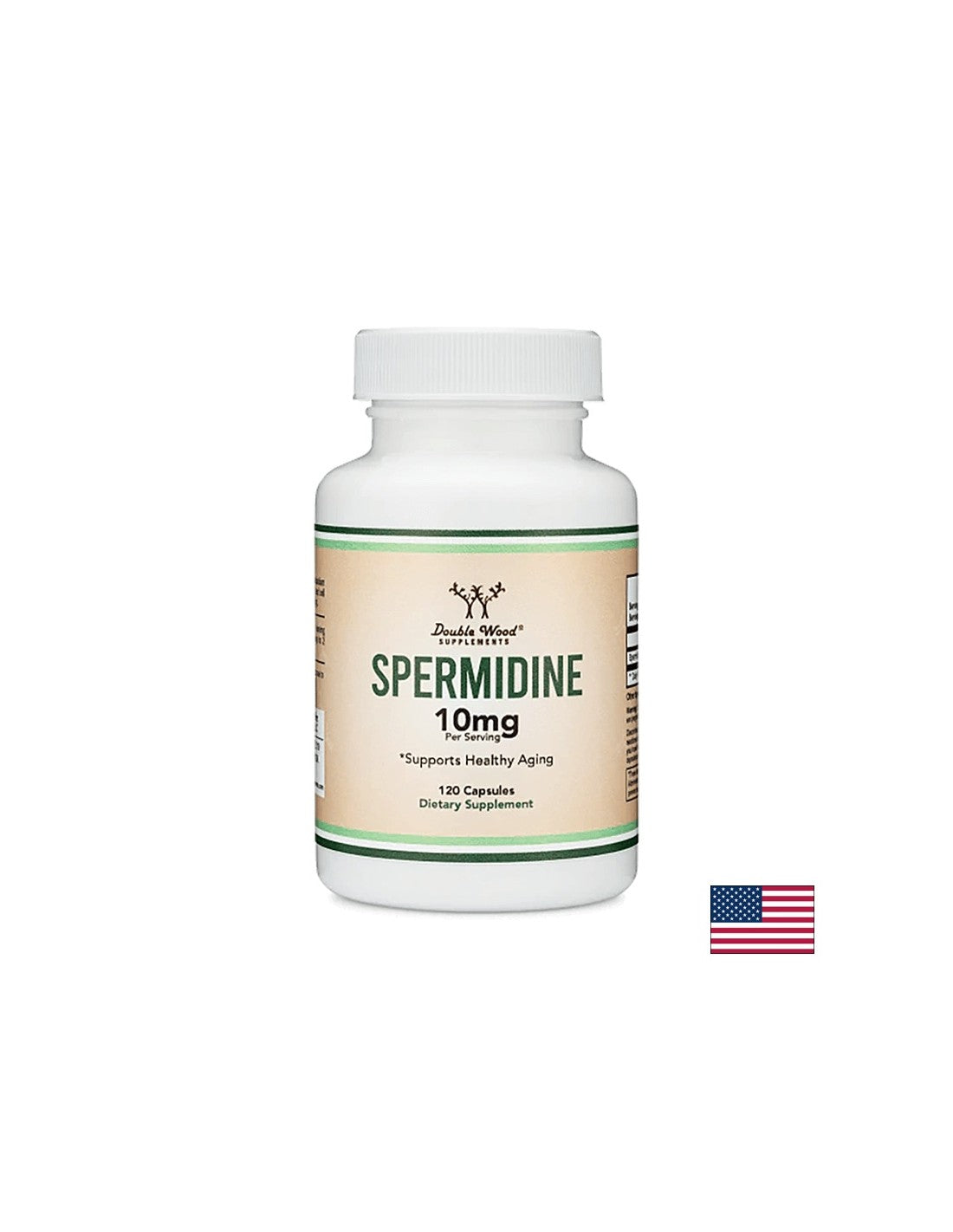 Spermidine - Spermidine, 120 capsules <tc>Double Wood</tc>