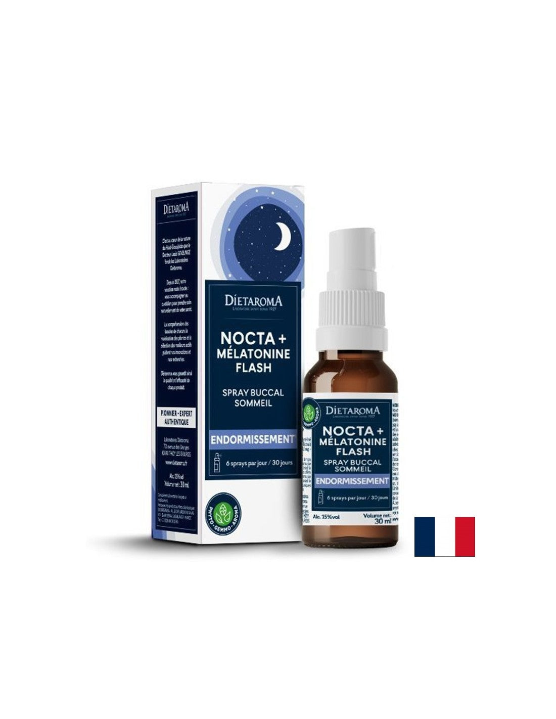 Sleep spray (with linden, poppy and melatonin), 30 ml