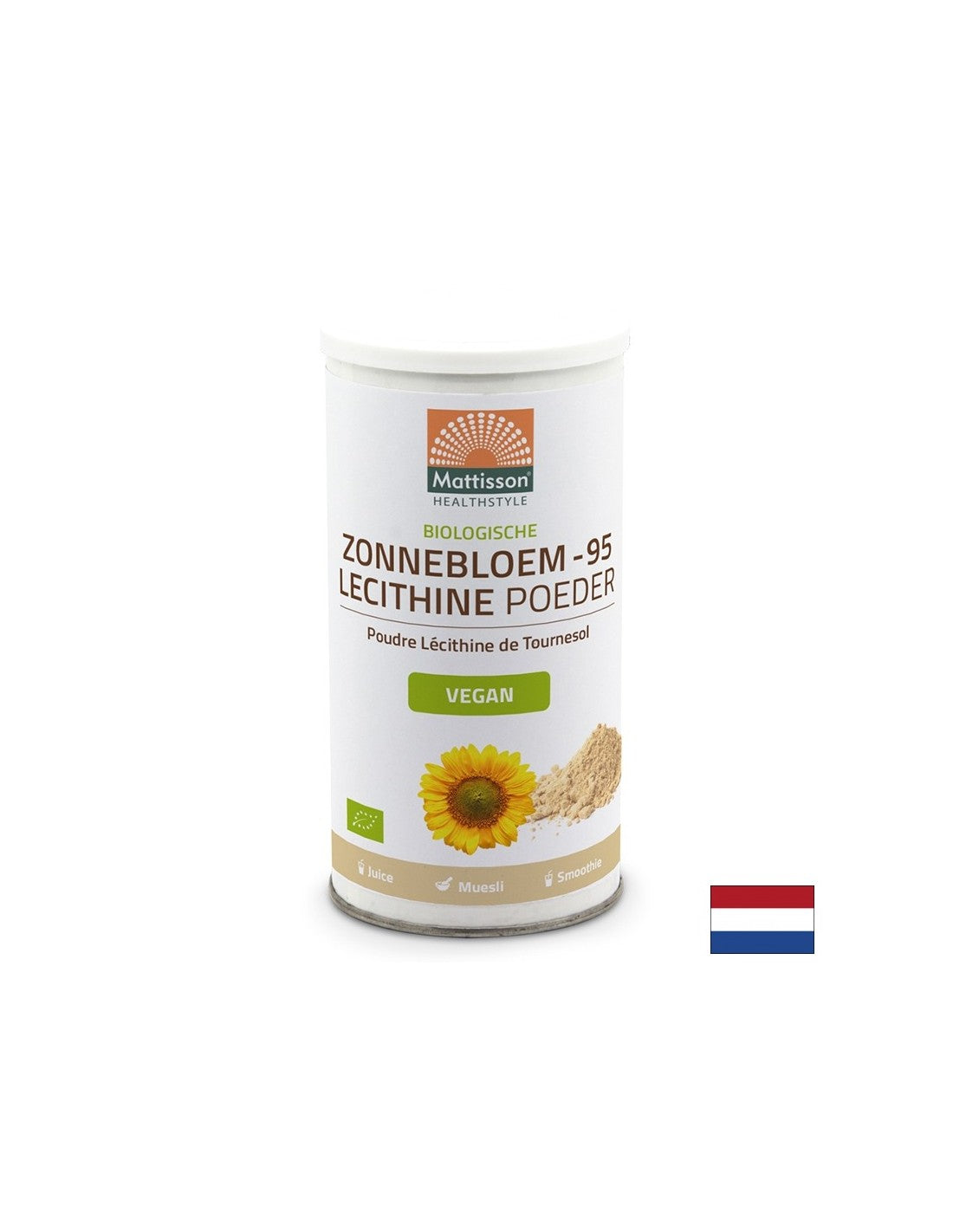 Stress and depression - Sunflower lecithin Bio, 180 g powder