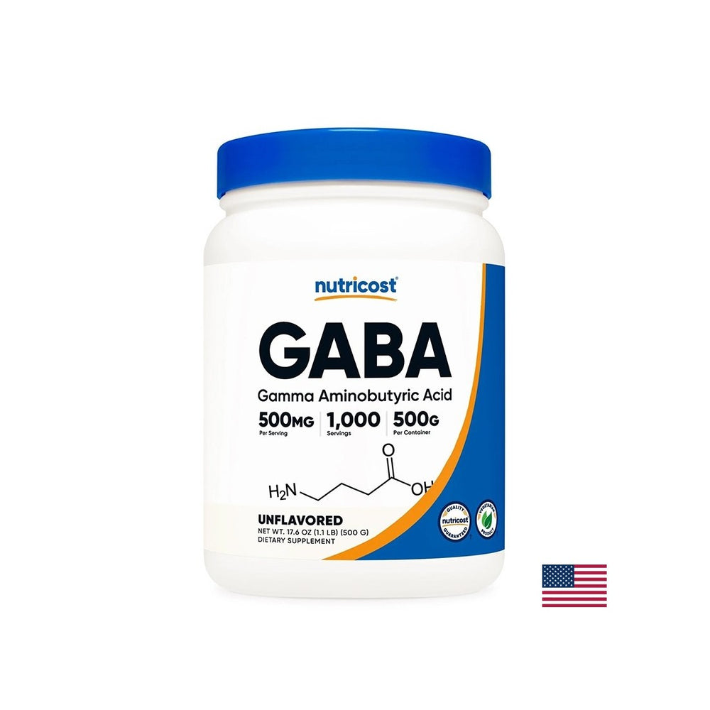 Stress and good mood - GABA (gamma-aminobutyric acid), 500 g powder