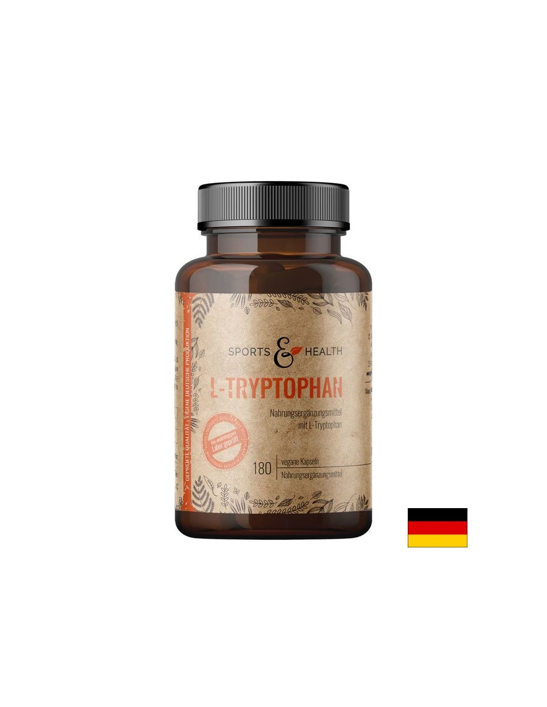 Stress and good mood - L-Tryptophan, 500 mg x 180 capsules