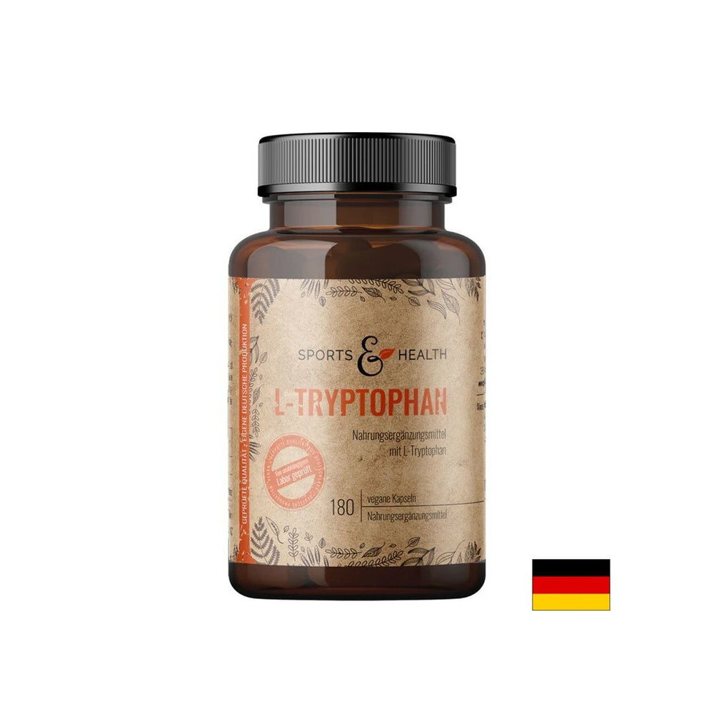 Stress and good mood - L-Tryptophan, 500 mg x 180 capsules