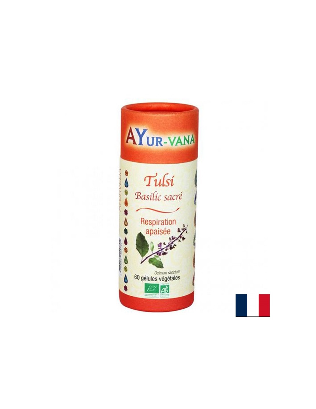 Stress and good mood - Tulsi (holy basil), 60 capsules