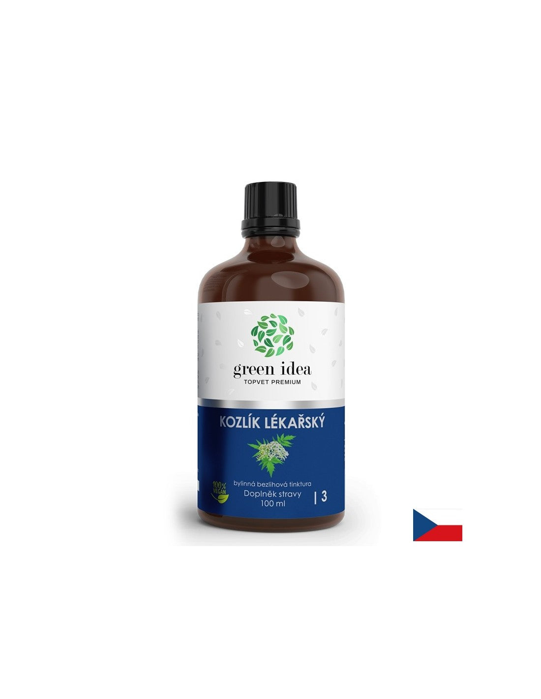 Stres a dobrá nálada - Valerian (Root), 100 ml tinktury (bez alkoholu)