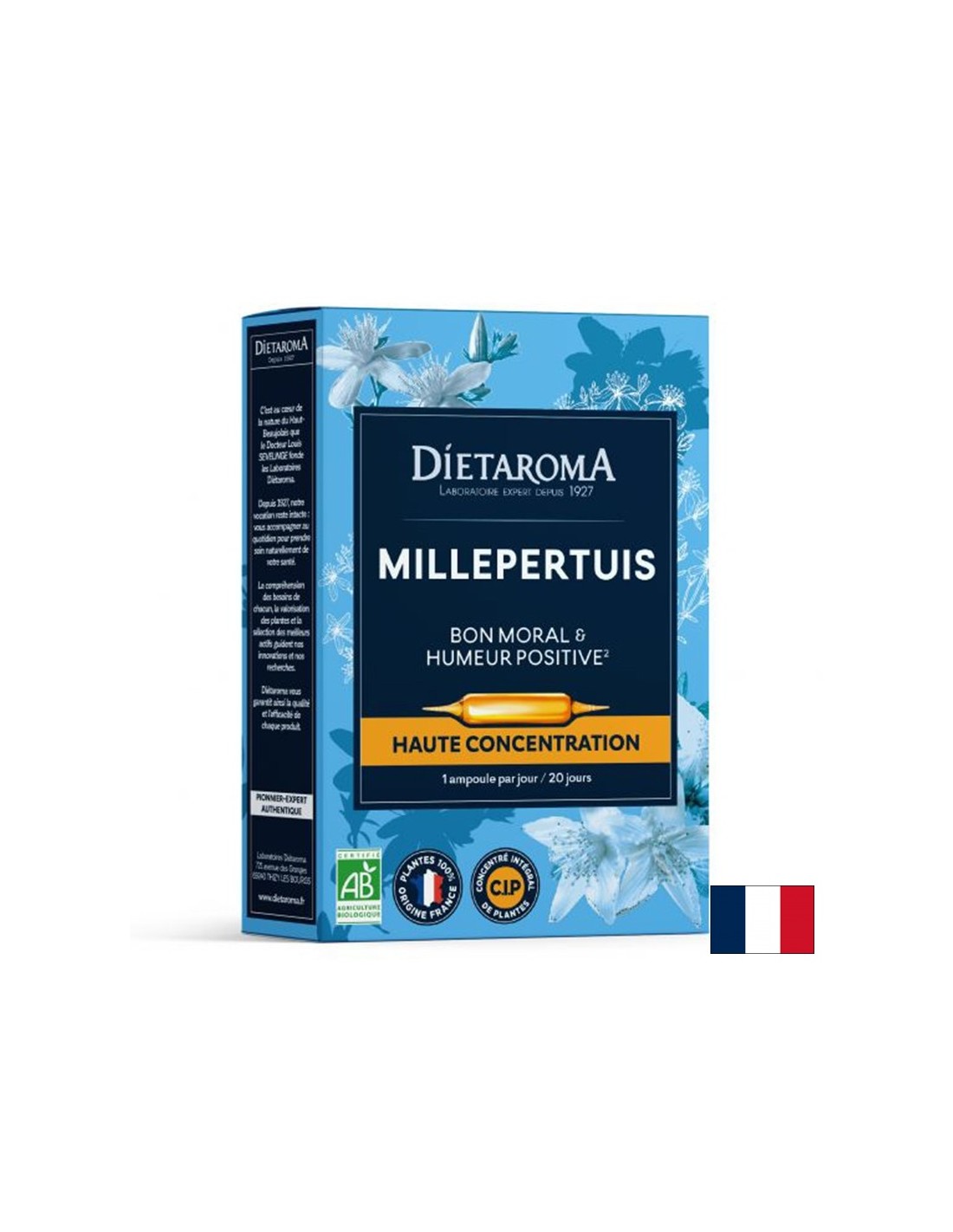 Stress and good mood - St. John's wort, 20 ampoules for drinking