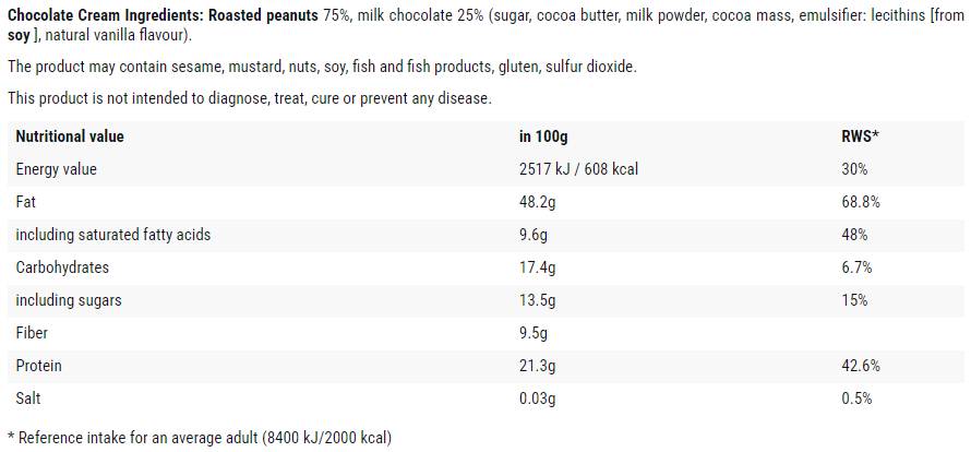 Chocolate Cream - 500 grams