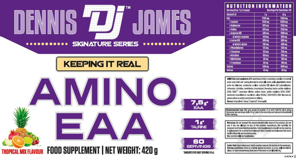 Amino EAA Powder | with Taurine - 420 grams