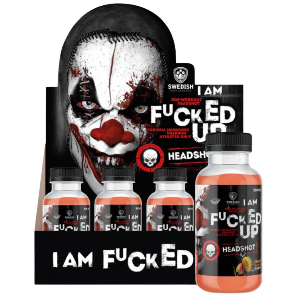 I am F#CKED UP Headshot - 16 x 100 ml