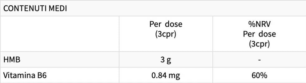 HMB Plus | B6 - 90 tabletta -vitaminnal