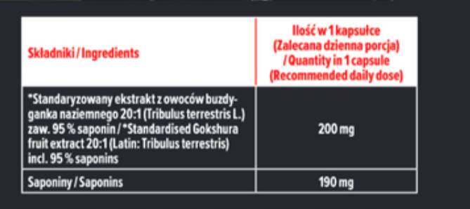 Tribulus 200 mg - 100 cápsulas