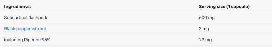 Chaga Mushroom 600 mg - 90 capsules