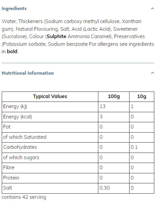 Skinny Syrup | Banoffee Pie - 425 ml