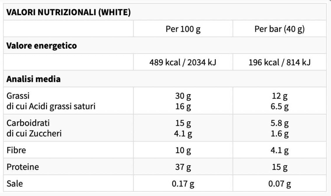 Barra de alta proteína de Bisco Whey - 24 x 40 gramos