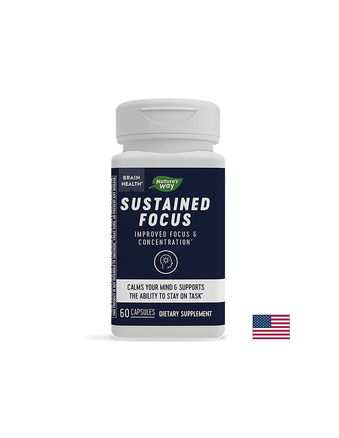 Vzorec optimálního zaostření - podpora vyčerpání duševní práce, 60 tobolek