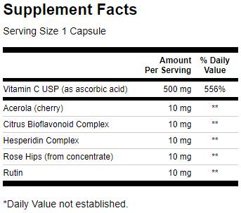 Ultra c fórmula 250 cápsulas