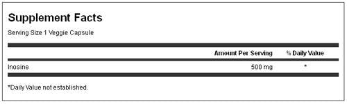 Inozyna 500 mg - 60 kapsułek