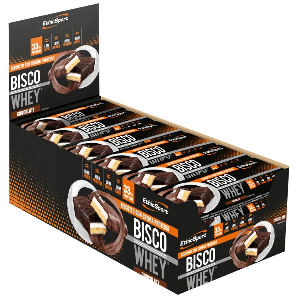 Barra de alta proteína de Bisco Whey - 24 x 40 gramos