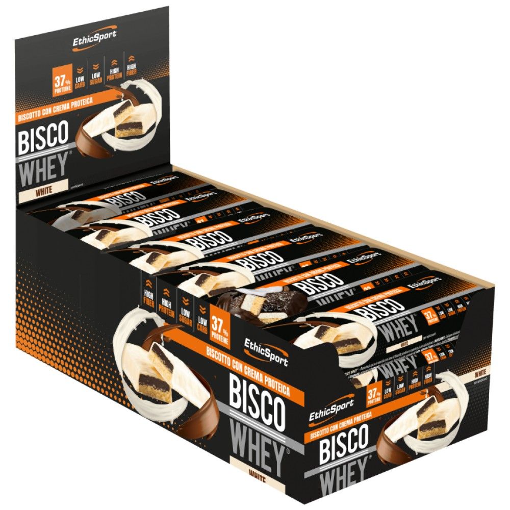 Barra de alta proteína de Bisco Whey - 24 x 40 gramos