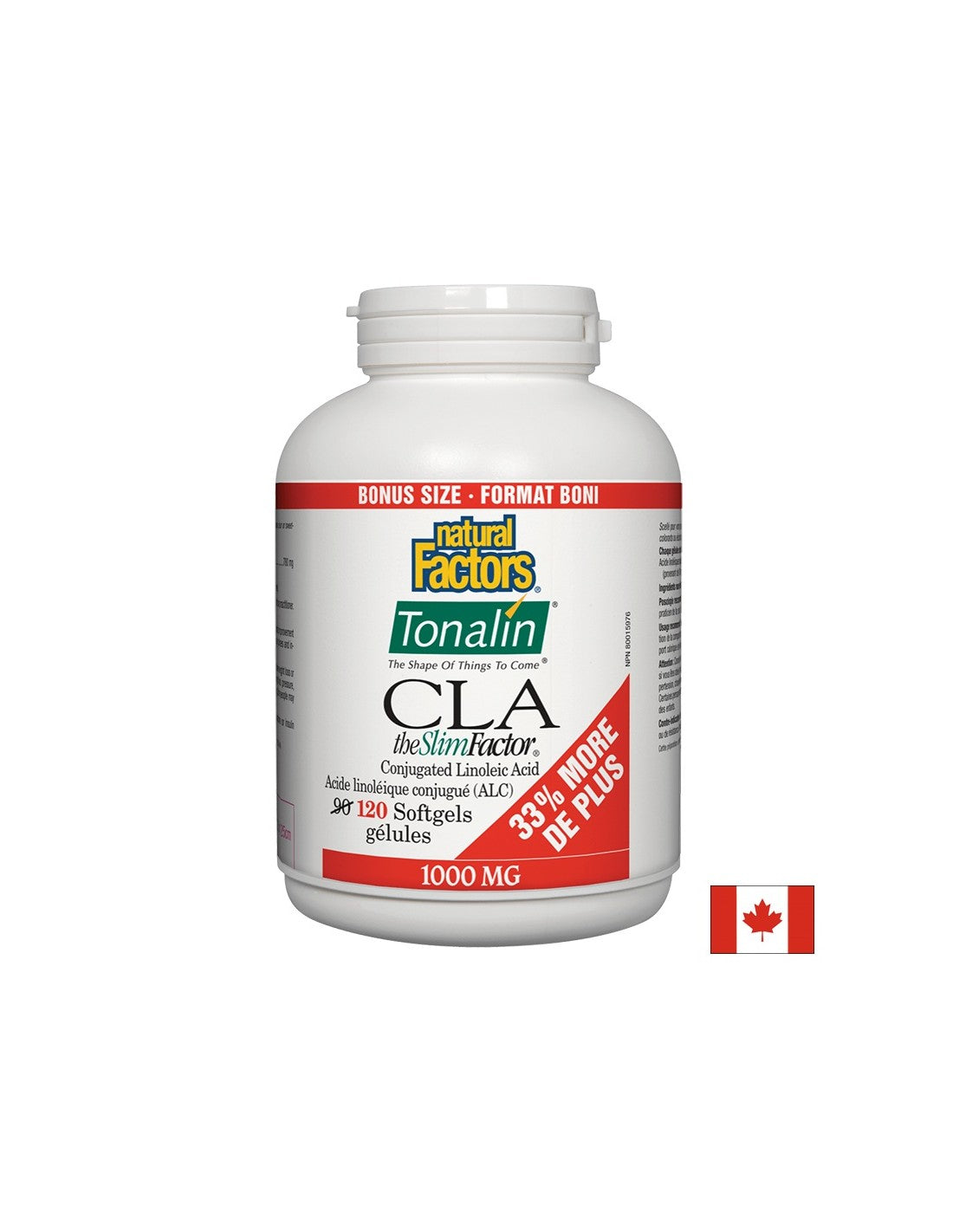 Tonalin CLA 1000 mg - 120 Gel capsules