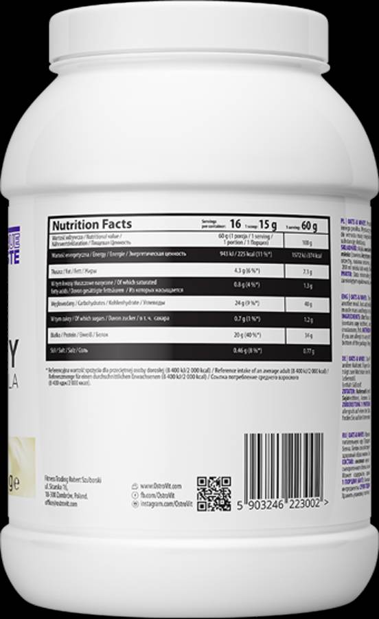 Oats & Whey - 1000 gramů