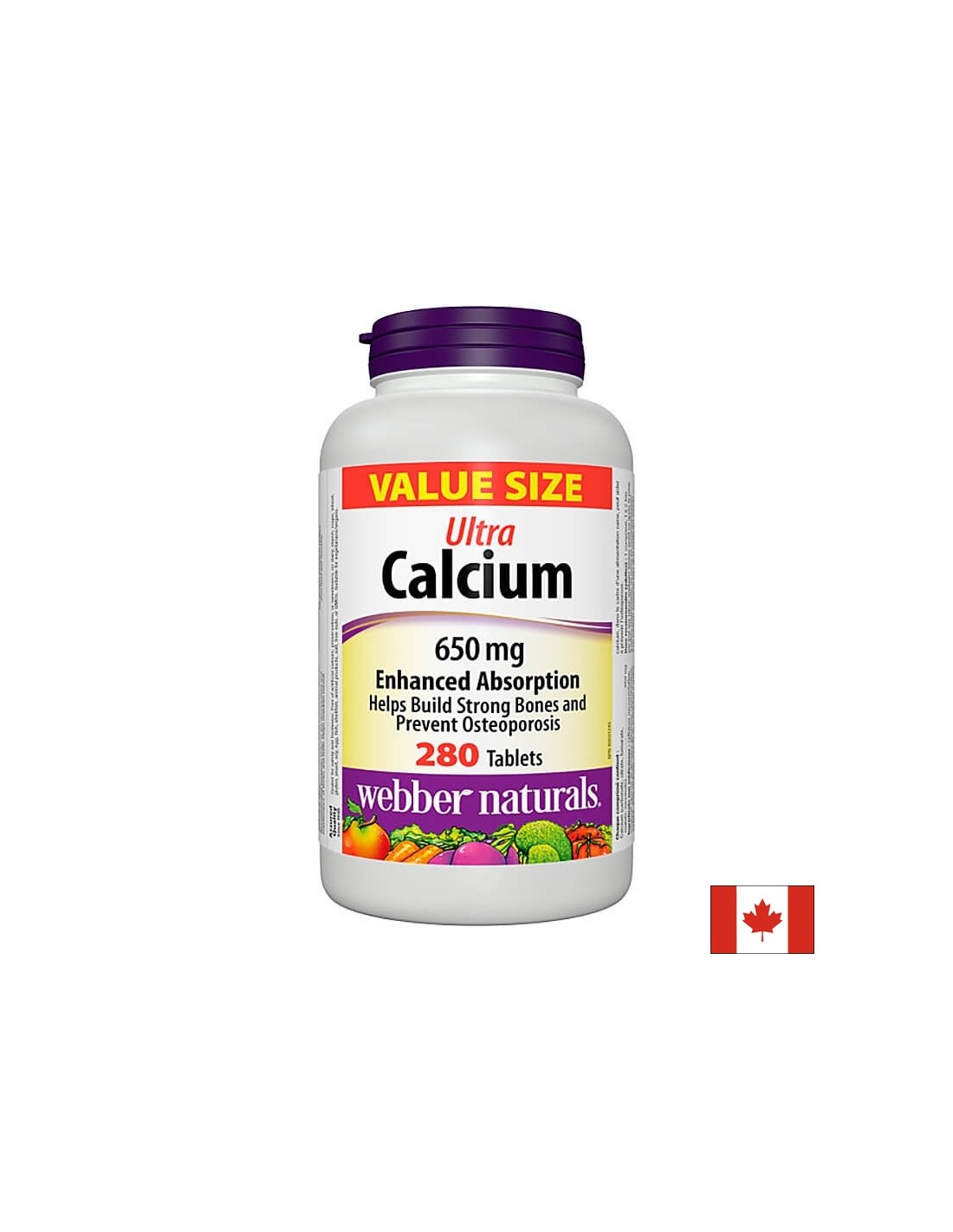 Ultra Calcium - Healthy bones and teeth, 280 tablets
