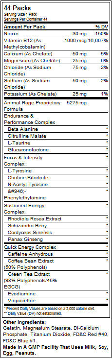 Animal Rage 44 Pack