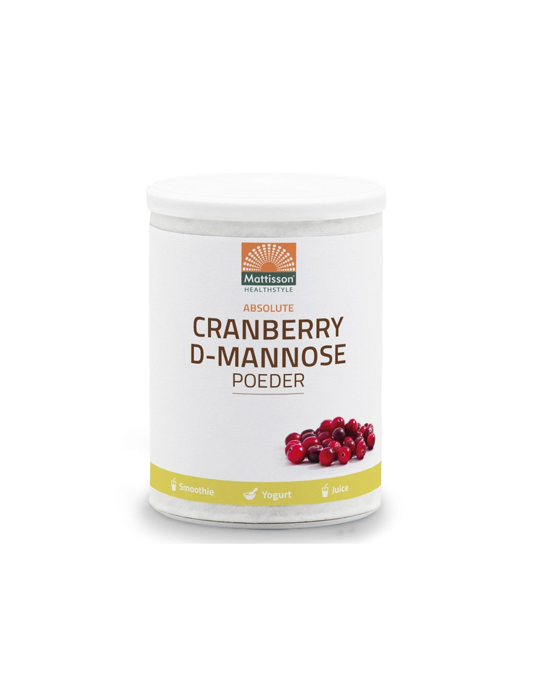 Urinary tract - Cranberry + D-Mannose, 100 g powder Mattisson Healthstyle - Nutra Best Europe