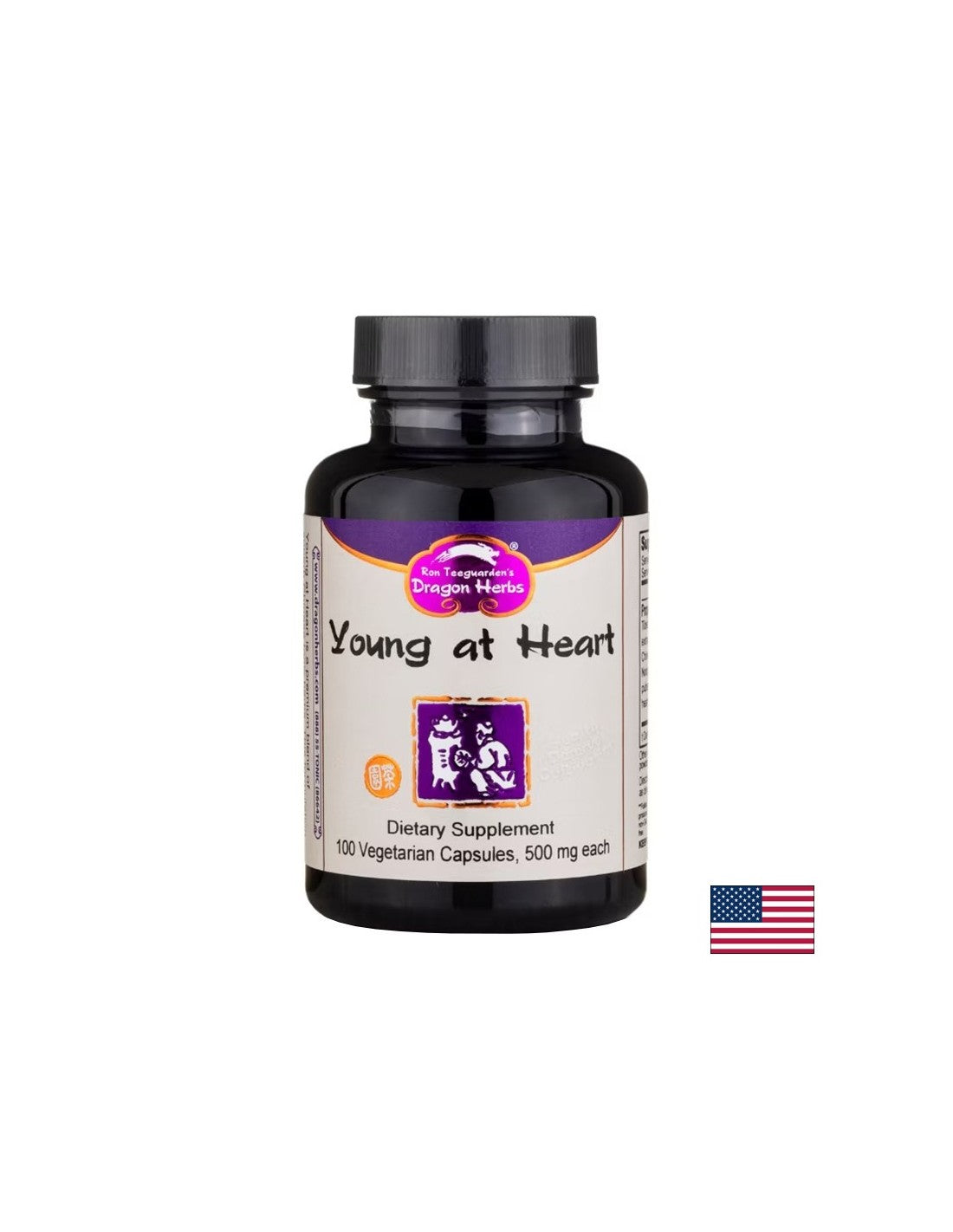 To support blood circulation and heart function - Young at Heart, 100 capsules