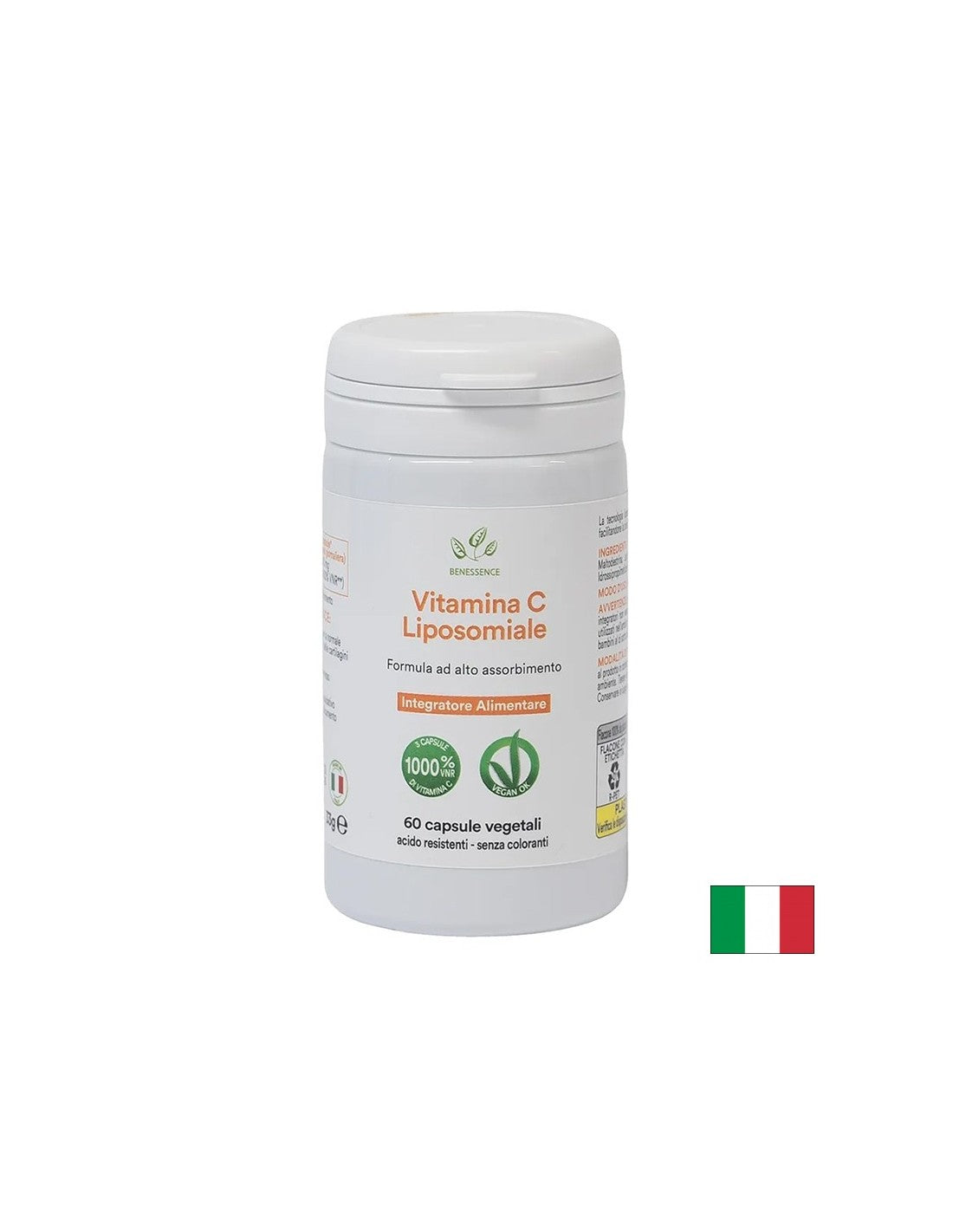Highly absorbable liposomal vitamin C, 266.7 mg x 60 capsules